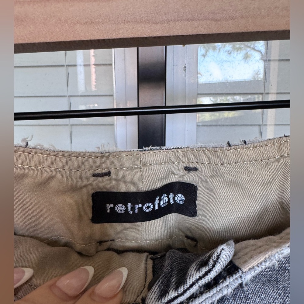 Retrofete Miriam Jean Size 29 in Slate Gray - Picture 5 of 7